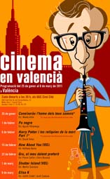 Cartel del nuevo ciclo de cinema en valencià